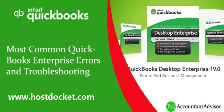 Most Common QuickBooks Enterprise Errors and Troubleshooting