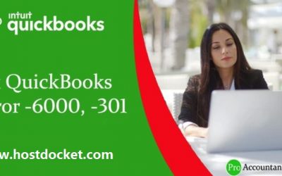 How to Fix QuickBooks Error 6000, 301?