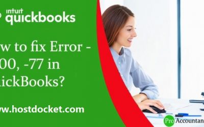 How to Fix QuickBooks Error 6000 77? (When Opening a Company File)