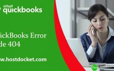 QuickBooks Error Code 404 – Fix, Resolve & Get Instant Help
