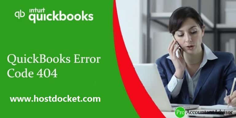 Quickbooks Error Code 404 Fix Resolve Get Instant Help Solved