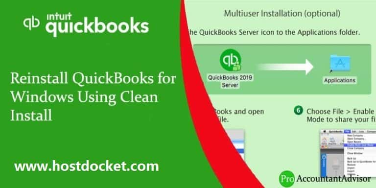 How to Reinstall QuickBooks for Windows Using Clean Install?