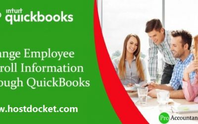 How to Change Employee Payroll Information through QuickBooks?