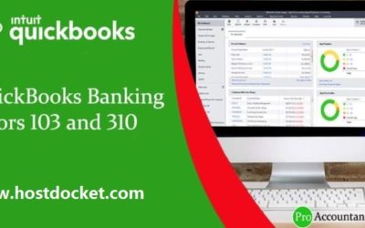 How to Fix QuickBooks Banking Error 103 or 310?