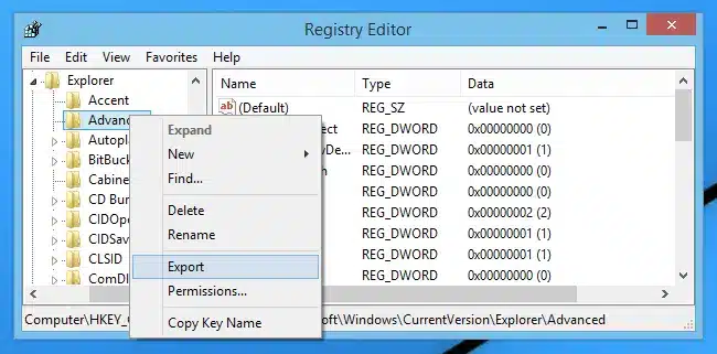 Registry Editor