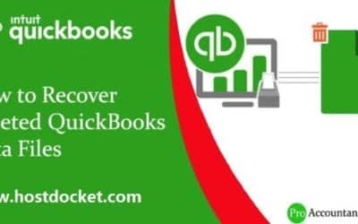 How to Recover Deleted QuickBooks Data Files?