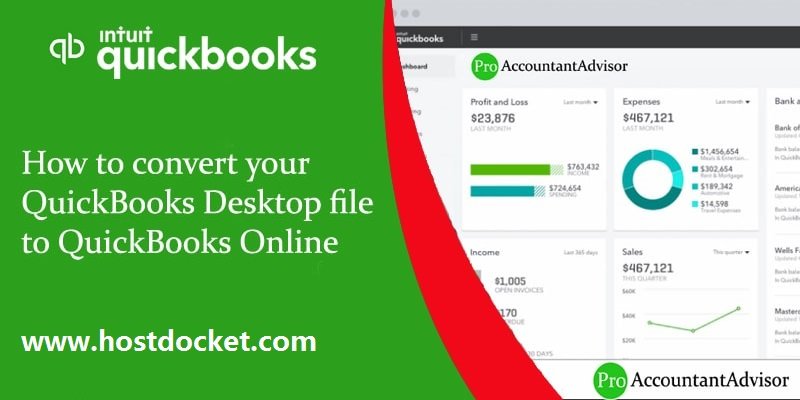 How to convert your QuickBooks Desktop file to QuickBooks online