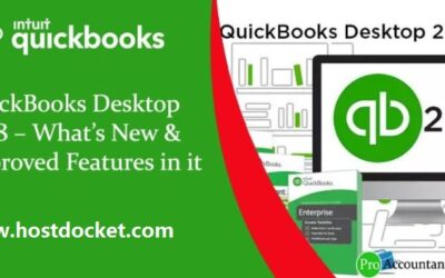 QuickBooks Desktop 2018 – What’s New & Improved Features in it