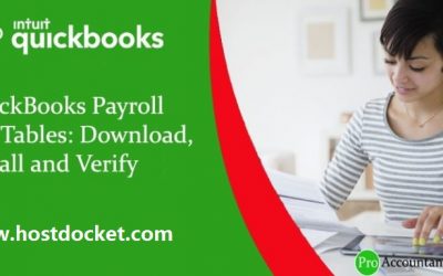 How to Fix QuickBooks Payroll Tax Tables: Download, Install and Verify?