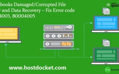 How to Fix QuickBooks Condense Data Errors (80004005, 80004003)?
