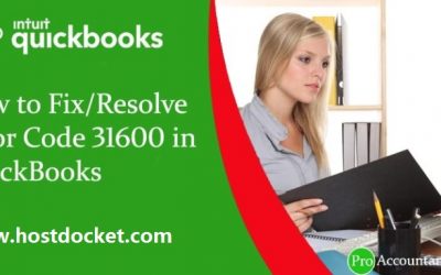 How To Fix QuickBooks Error Code 31600? [Solved]