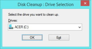 Disk cleanup in QuickBooks