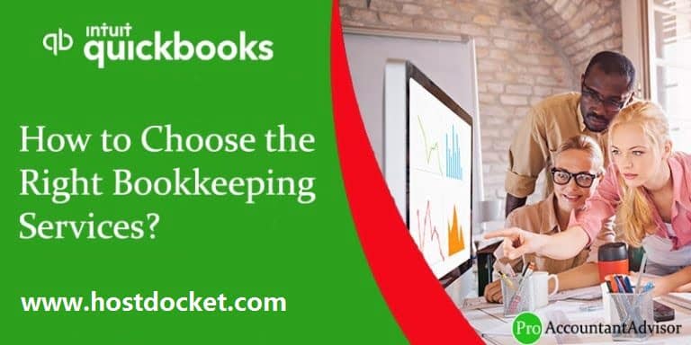 How to Choose the Right Bookkeeping Services?