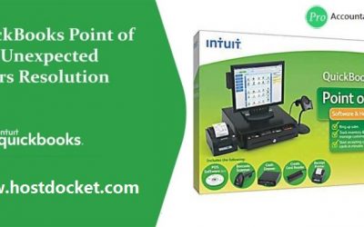 QuickBooks Point of Sale Unexpected Errors Resolution