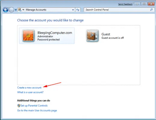 create a new account - Multi user mode in QuickBooks 