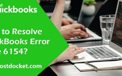 Fix QuickBooks Error Code 6154 [Company File not Open]