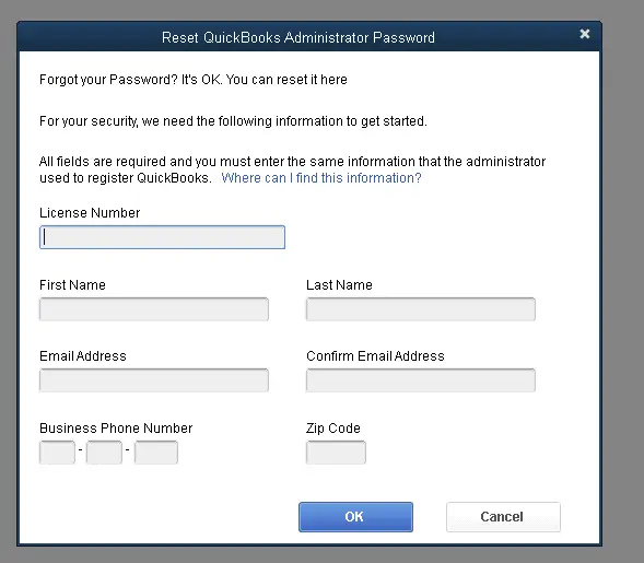 Reset Admin password - Automated password reset tool 
