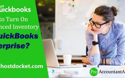 How to Turn On Advanced Inventory in QuickBooks Enterprise?