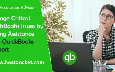How to Manage Critical Issues by Taking Assistance from QuickBooks Support?