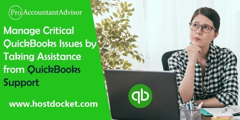 How to Manage Critical Issues by Taking Assistance from QuickBooks Support?