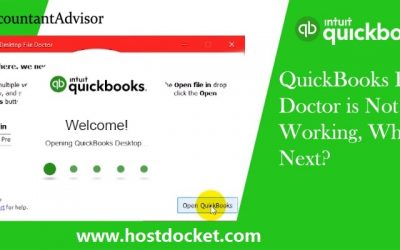 How to Resolve QuickBooks File Doctor is Not Working Problem?