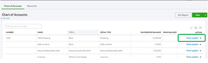 Undo reconciliation manually