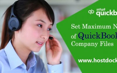 How to Set Maximum Number of QuickBooks Company Files?