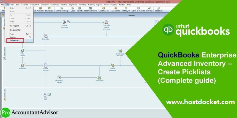 QuickBooks Enterprise Advanced Inventory – Create Picklists (Complete guide)-Pro Accountant Advisor