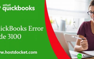 How to Resolve QuickBooks Error Code 3100?