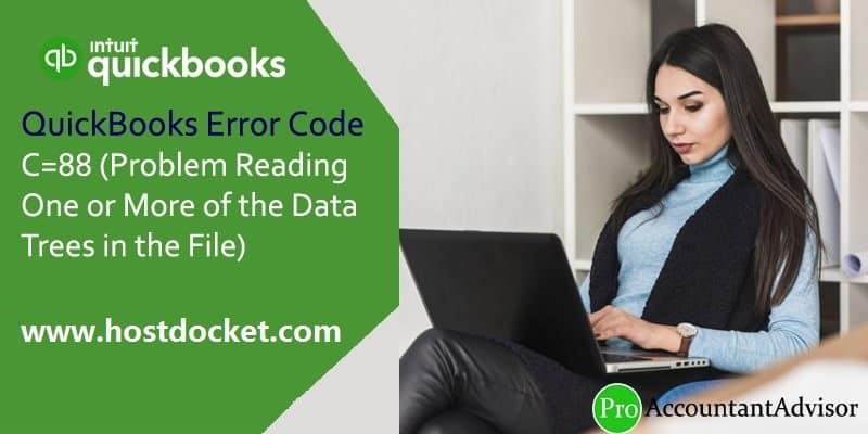 QuickBooks Error Code C-88 Problem Reading One or More of the Data Trees in the File-Pro Accountant Advisor