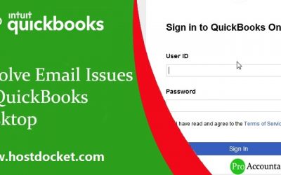 How to Resolve Email Issues in QuickBooks Desktop?