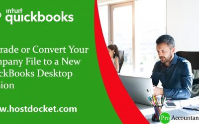 Upgrade or Convert Your Company File to a New QuickBooks Desktop Version