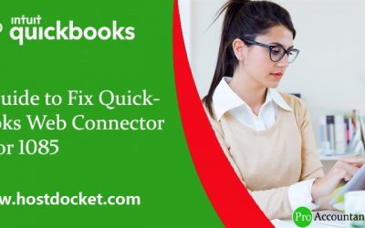 How to Fix QuickBooks Web Connector Error QBWC1085?