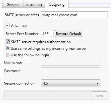 Make port 465 - email issues in QuickBooks