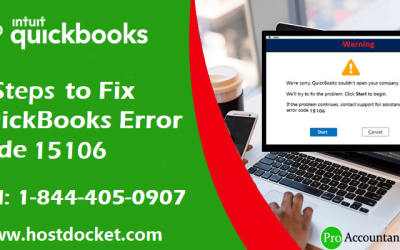 Fix Payroll Update Error 15106 When Updating QuickBooks