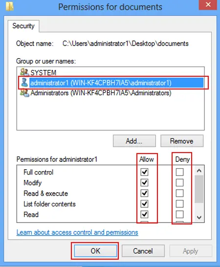 Change permissions on the folder - QuickBooks error 1321