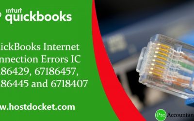 How to Fix QuickBooks Internet Connection Errors IC 67186429, 67186457, 67186445 & 6718407?