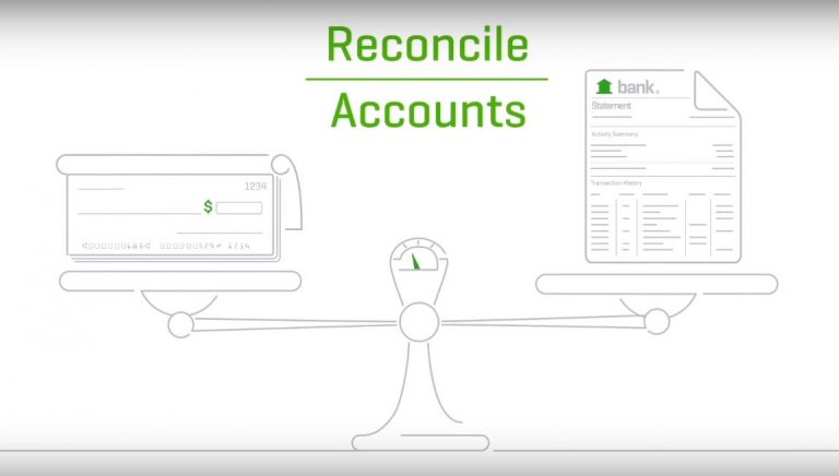 need of reconciliation in quickbooks