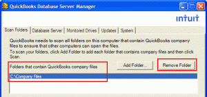 Open the QuickBooks Database Server Manager 3-1