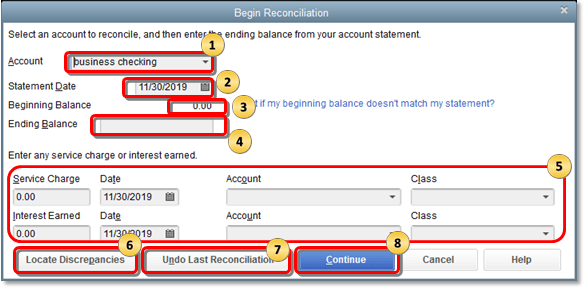 Reconcile your Bank