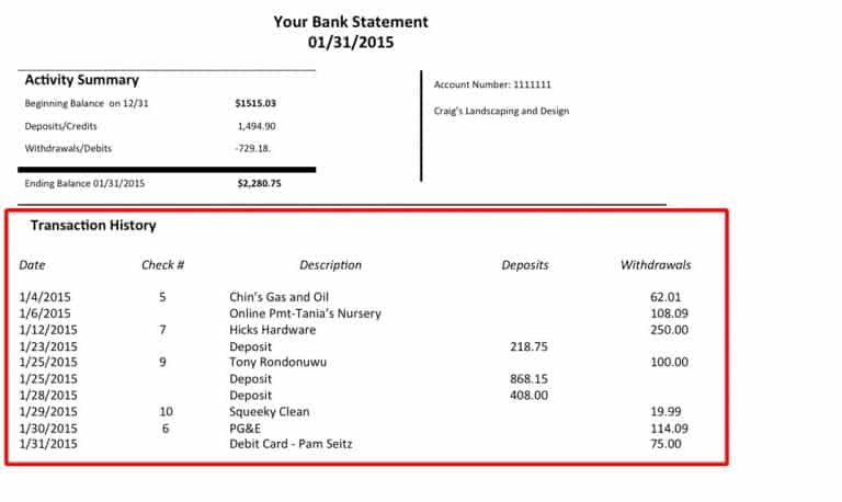Start and Match Expenses - Screenshot