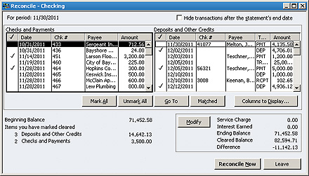 Tips & Trick Reconciliation in QuickBooks