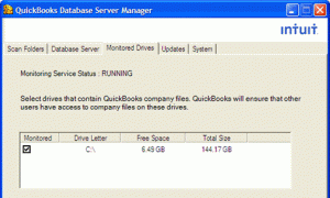 quickbooks database server manager