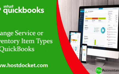 How to Change Service or Inventory Item Types in QuickBooks?