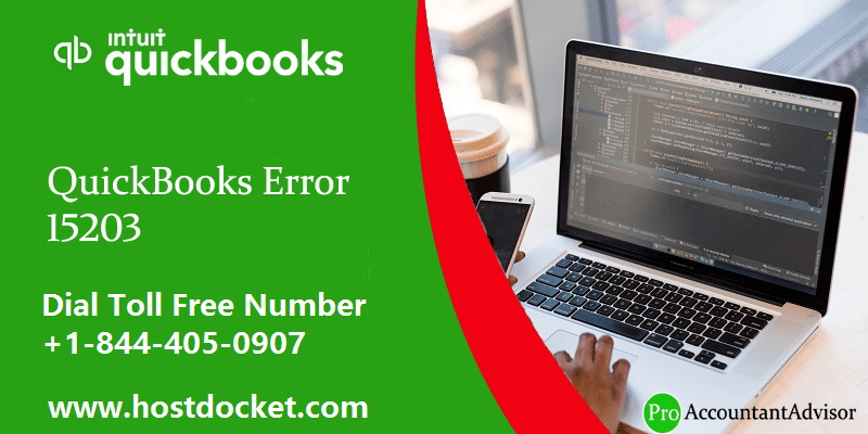 What is QuickBooks Error 15203 - Featured Image