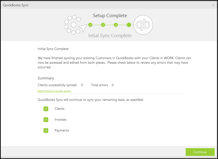 QuickBooks Data Sync - Getting Started Guide