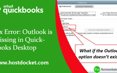 How to Fix Outlook is missing in Send Forms Preferences Error in QuickBooks?