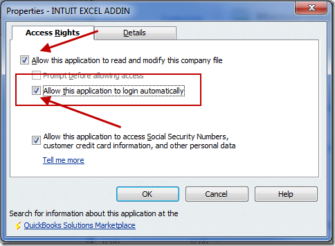 QuickBooks Export to Excel error 