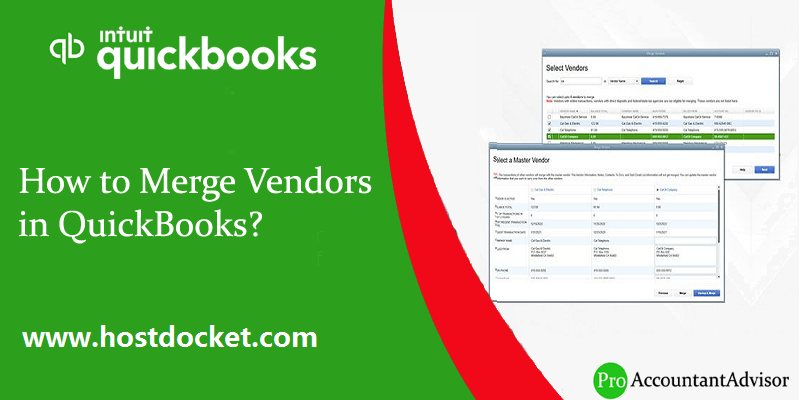 How to Merge Vendors in QuickBooks?