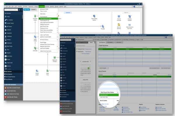 Payroll status for direct deposit 